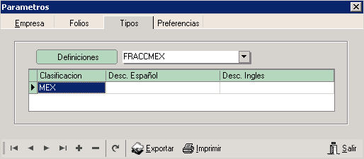 Parametros-FraccMex